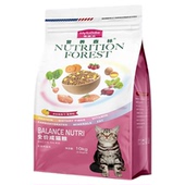 营养森林猫粮三文鱼蛋黄成猫幼猫2kg成猫幼猫专用美毛三文鱼冻干