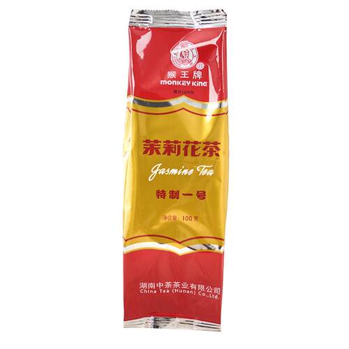 猴王牌湖南特制一号袋装茉莉花茶