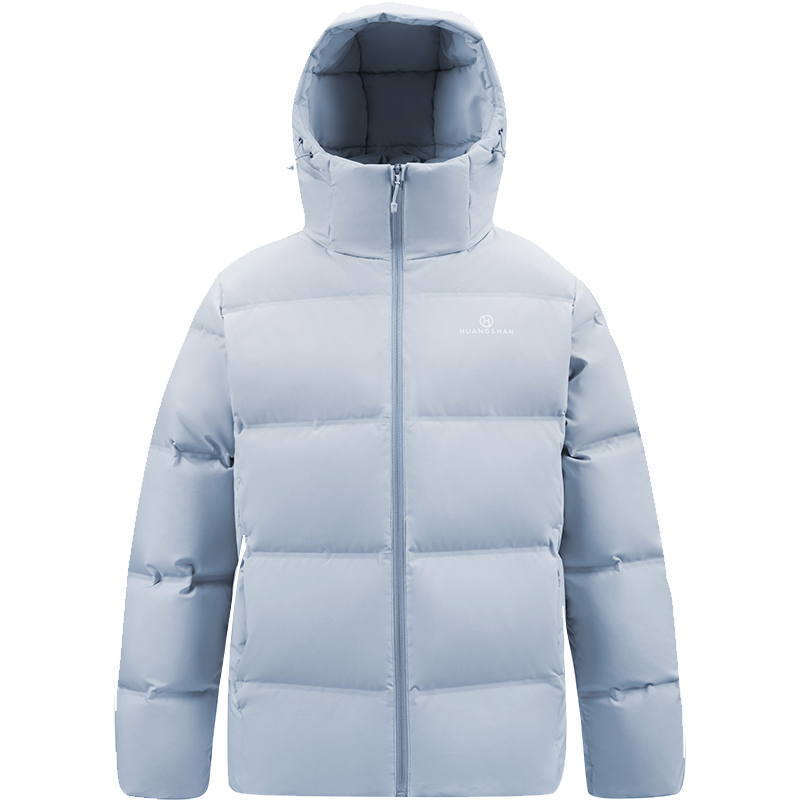 黄山联名骆驼25新款羽绒服无缝拒水男女款户外保暖外套鸭绒面包服