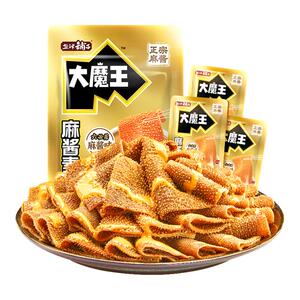 盐津铺子大魔王魔芋麻酱素毛肚180g零食小吃休闲食品解馋小包装by