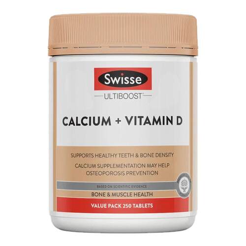 swisse柠檬酸钙D补钙250粒
