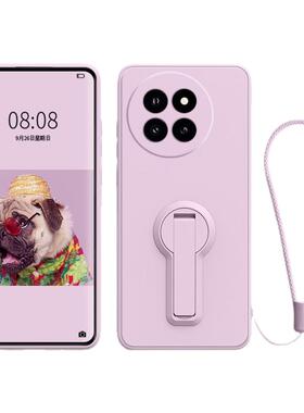 旋转支架适用小米civi4pro手机壳新款civi5pro保护套高级感civi3全包防摔civi2液态硅胶1s男女带手绳的软外后