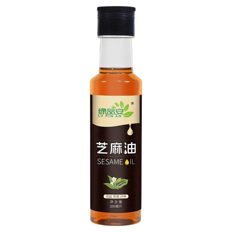 绿品安小磨芝麻油200ML火锅蘸料农家压榨凉拌炒菜香油纯芝麻油,粮油调味/速食/干货/烘焙,香油,淘宝优惠券,粉丝福利购,淘宝优惠卷