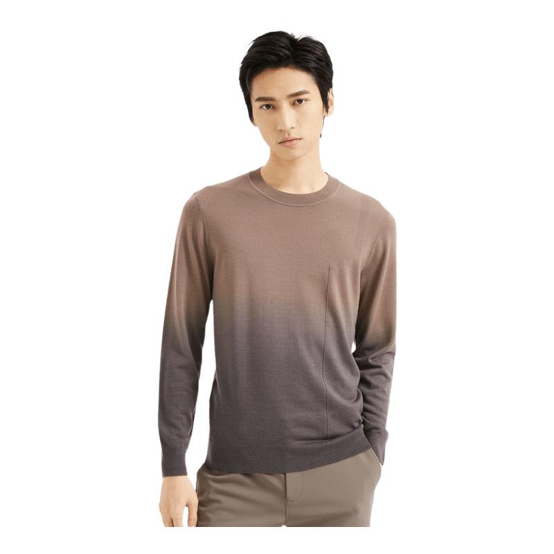 【毛腈混纺】利郎青年商务毛衣2025秋季时尚保暖针织毛衫Q4QMS011