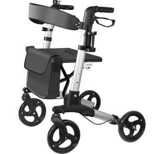善行者助行器老人辅助行走骨折残疾人锻炼腿脚助行车带轮可推可坐
