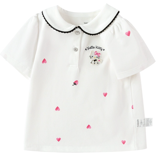 Летняя детская футболка polo, короткий рукав, детская одежда