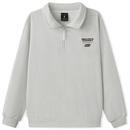 简约时尚 斯凯奇Polo卫衣2025秋季 男女款 翻领保暖套头衫 百搭 新款