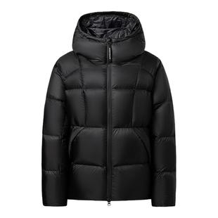 outdoor products25新款冬季户外加厚短款连帽面包羽绒服龟背男女