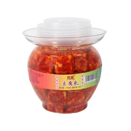 湖南特产香辣豆腐乳无油泡霉豆腐