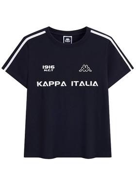 Kappa卡帕女装2025夏季新款运动休闲复古百搭短袖T恤K0F42TD22D