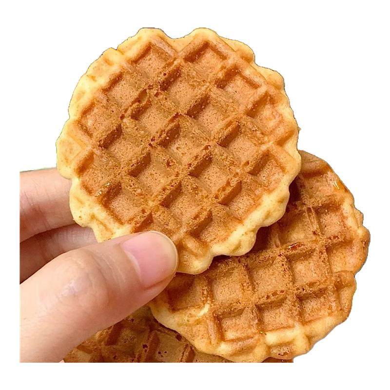 米老头蛋黄煎饼原味牛奶营养早餐华夫饼干充饥解馋休闲零食