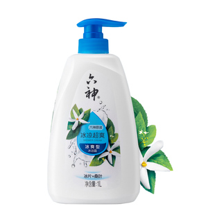 大容量 六神劲凉酷爽沐浴露3重薄荷沐浴乳持久留香冲洗1.5L家庭装