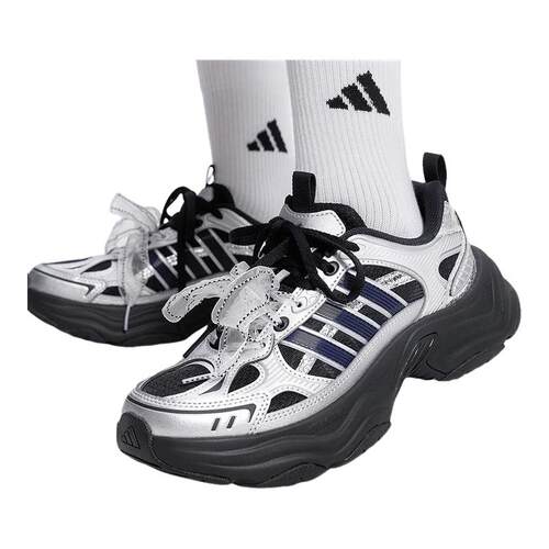 adidas阿迪达斯XLG FIN PULSE休闲鞋2026秋女厚底老爹鞋 LA6811