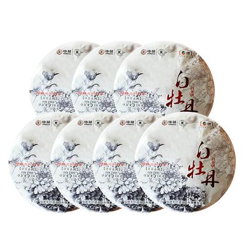 中茶清露系列白牡丹白茶