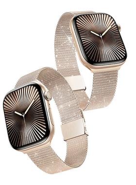 【官网同款】视艺星适用苹果手表S10表带applewatch s11米兰尼斯2025新款9女男SE表链iwatch ultra3夏季8运动