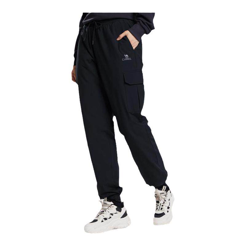 骆驼女装羽绒裤2025冬季加绒加厚防风防水束脚外穿保暖工装裤子男