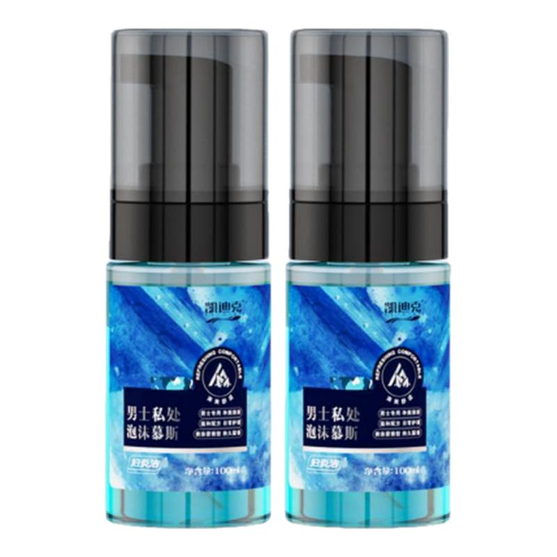 妇炎洁男士泡泡慕斯护理液止痒