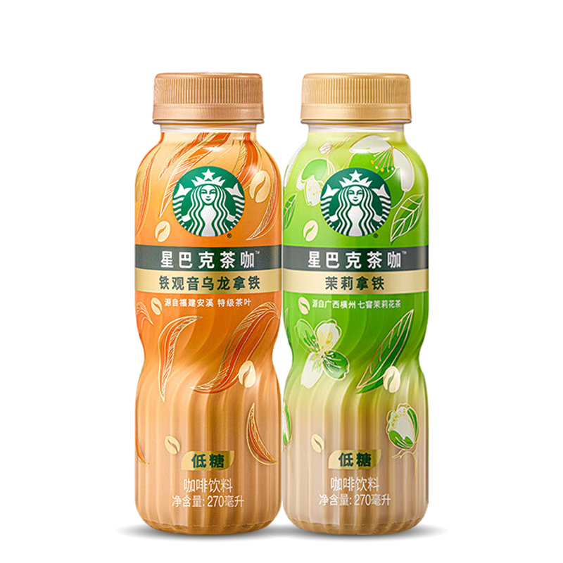星巴克茶咖270ml*6瓶即饮咖啡