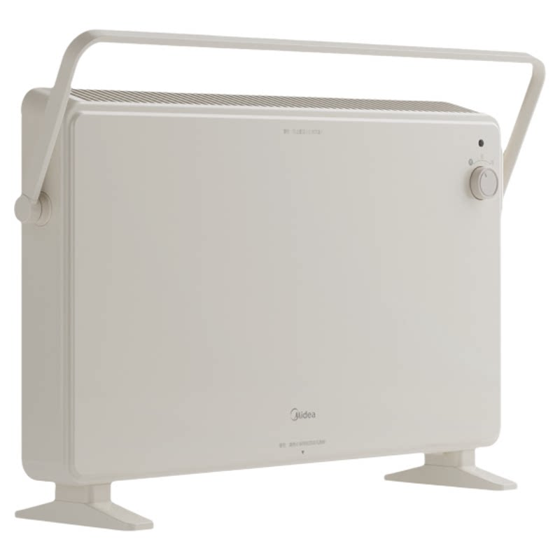 美的取暖器家用浴室防水石墨烯电暖气婴儿节能欧式快热炉2026新款