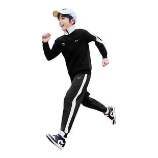Nike耐克儿童套装男女童卫衣卫裤2件套2026秋新款运动装N32612174