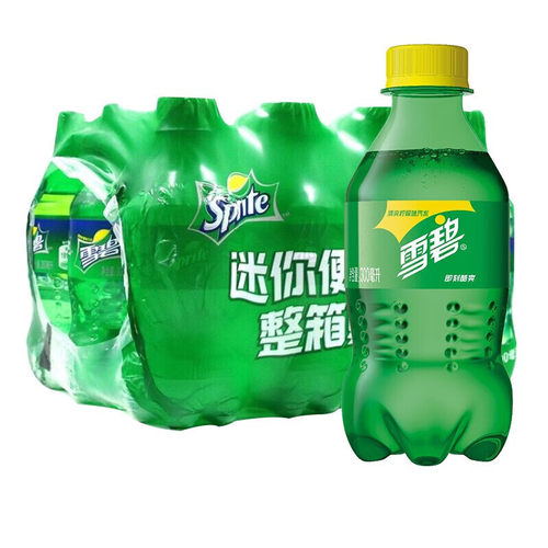 可口可乐含糖/无糖雪碧芬达300ml