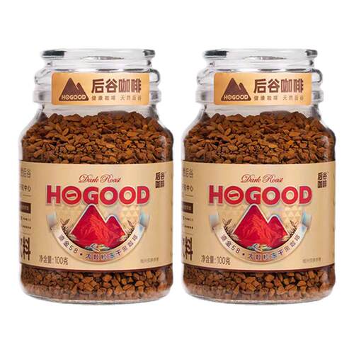 后谷鎏金冻干黑咖啡速溶大颗粒云南小粒精品400次冷萃阿拉比卡