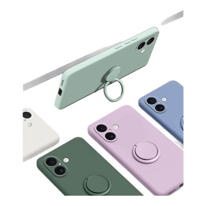 指环支架适用苹果18promax手机壳新款iPhone17保护套16plus车载磁吸高级感15全包防摔14硅胶13男女xs软外12后