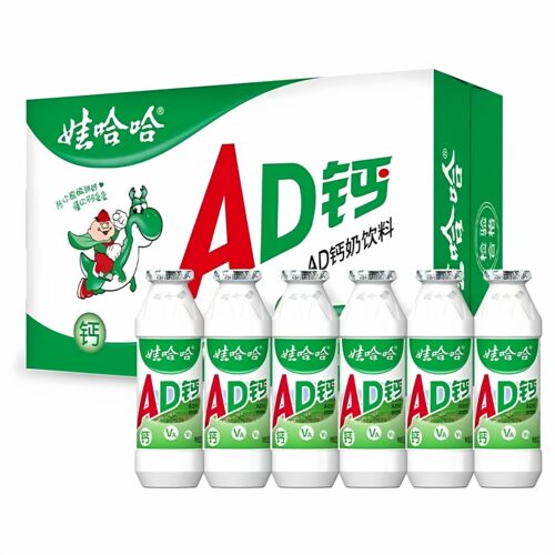 娃哈哈AD钙奶100g*24瓶整箱酸甜饮料早餐怀旧饮品包邮-rxw
