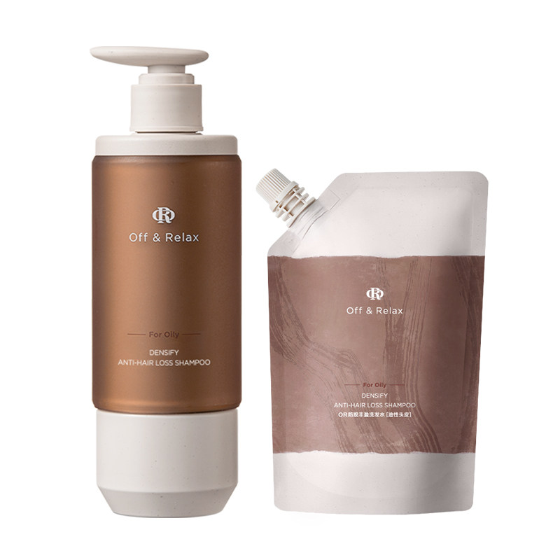 【百补专享】OffRelax防脱锁发瓶洗发水蓬松丰盈固发强韧防掉发