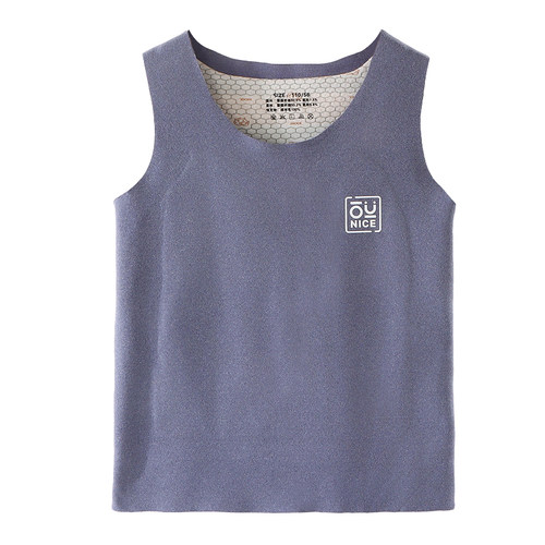 妙童岛儿童加绒加厚保暖背心