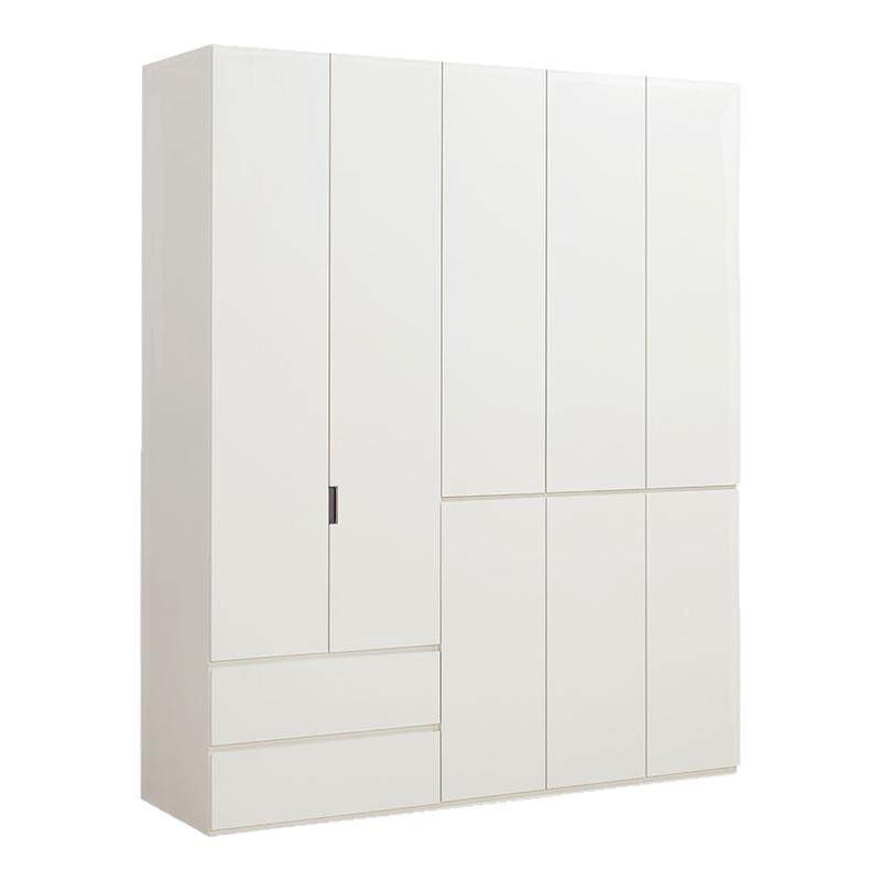 林氏家居分段式衣柜新款2025爆款家用卧室成品衣柜简约小户型木业,住宅家具,独立衣柜,淘宝优惠券,粉丝福利购,淘宝优惠卷