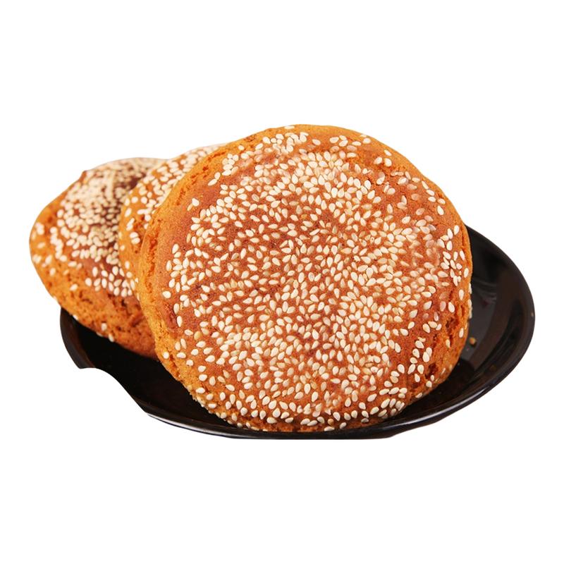 鑫炳记原味太谷饼2100g整箱山西特产无蔗糖零食早餐面包多规格