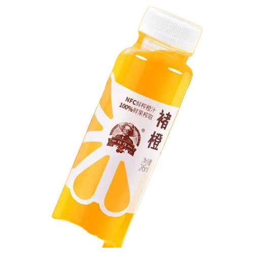 褚橙245ml/瓶装nfc鲜榨橙汁