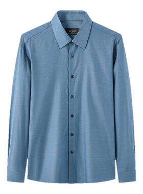 【山羊绒蓄热升温】雅戈尔秋冬新品商务休闲保暖通勤长袖衬衫男