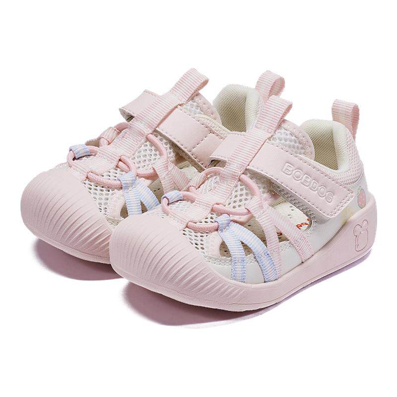 巴布豆宝宝凉鞋夏季新款镂空透气防撞学步机能鞋男童童鞋一岁儿童