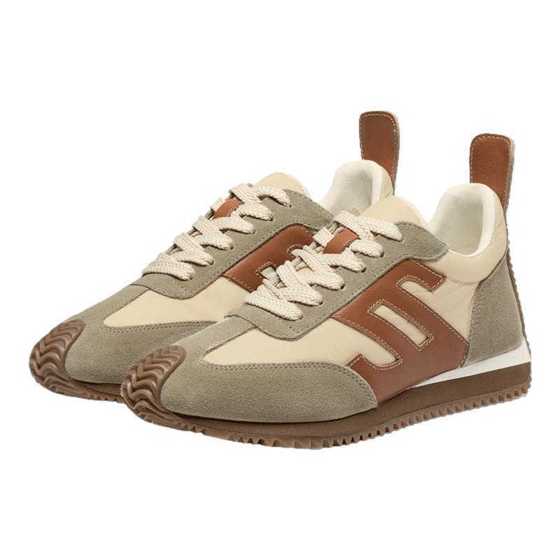 [明星同款]莎莎苏秋冬厚底鞋内增高阿甘鞋板鞋女复古运动鞋德训鞋