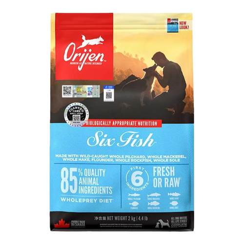 orijen渴望六种鱼狗粮