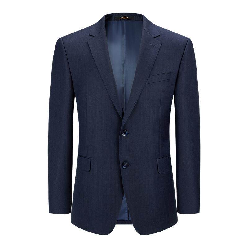 雅戈尔西服春秋新款男士高性价比婚庆商务休闲时尚纯羊毛西装外套