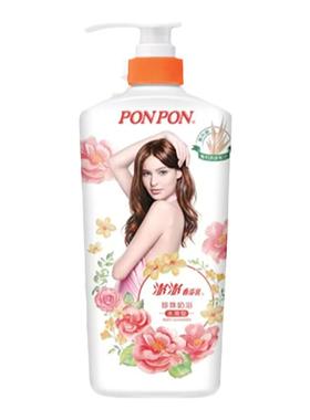 nice耐斯澎澎沐浴露台湾ponpon香浴乳珍珠奶浴特润持久留香正品