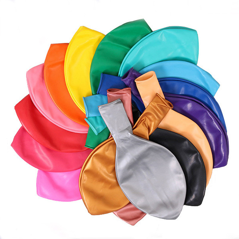 36寸35克重加厚正圆特大乳胶气球不易爆公园草坪摆摊户外玩具气球