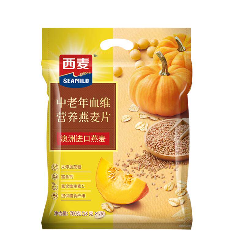 700g袋装营养膳食纤维老人燕麦片