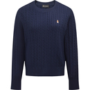 线衣绞花针织衫 暇步士女士羊绒毛衣2025冬新款 何泓姗明星同款