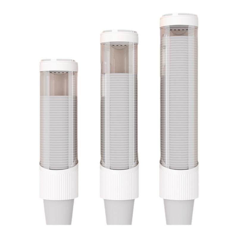 一次性杯子架自动取杯器饮水机水杯杯架家用免打孔放纸杯的置物架