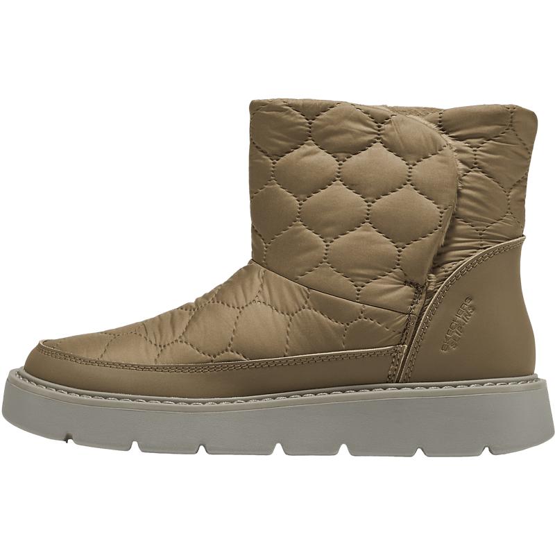 斯凯奇女款保暖加绒时尚雪地靴