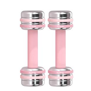 特泽瓦电镀纯钢可调节小哑铃男女士健身家用壶铃大重量杠铃套装