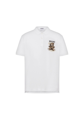 【特惠返场】Moschino/莫斯奇诺  男士Teddy Bear棉质T恤