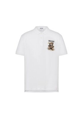 【特惠返场】Moschino/莫斯奇诺  男士Teddy Bear棉质T恤