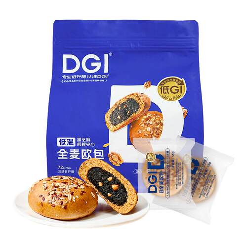 DGI低温全麦欧包孕妇零食