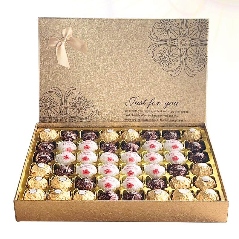 费列罗巧克力礼盒装三色球送男女朋友高档生日零食520情人节礼物