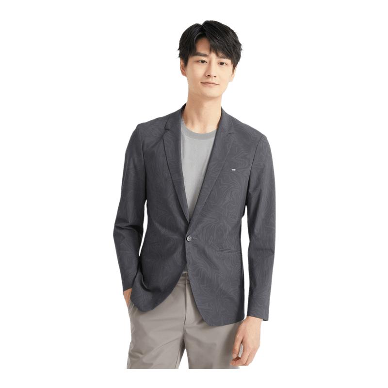 【高弹针织印花】利郎青年商务单西2025秋休闲西装外套男Q4CDX06